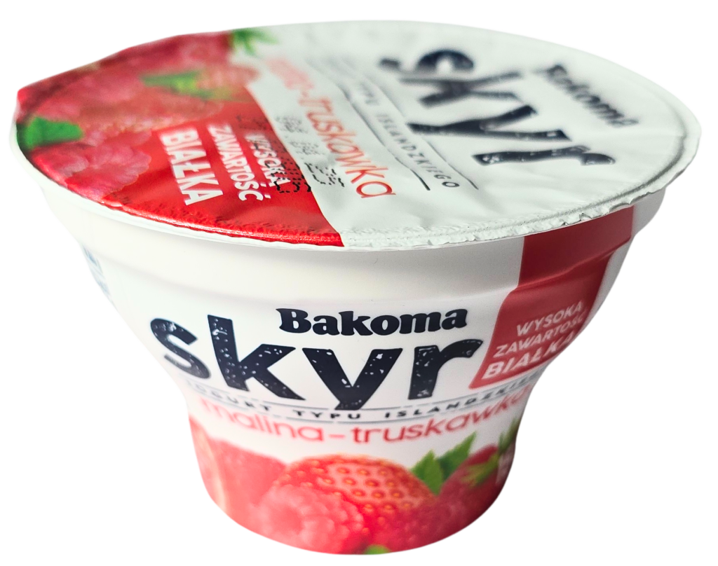BAKOMA SKYR MALINA-TRUSKAWKA