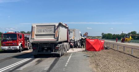 Zginęły 4 osoby. Koszmarny wypadek na DK5