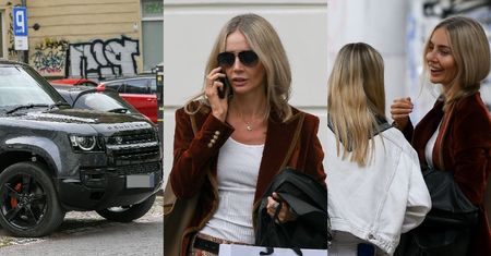 Agnieszka Woźniak-Starak wyskoczyła na zakupy. Przyjechała furą za KILKASET TYSIĘCY ZŁOTYCH
