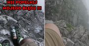 "O kurde!". Groźne zdarzenie w Tatrach Wysokich. Wszystko nagrał