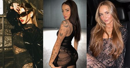 Nie tylko Kim Kardashian. Gwiazdy oszalały na punkcie "koronkowego" trendu. Angelika Mucha, Miley Cyrus, Julia Kuczyńska... (ZDJĘCIA)