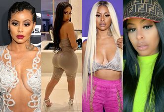 Alexis Skyy zostanie następczynią Blac Chyny? Pobiła ją i odwiedziła Roba w rezydencji Kris Jenner... (ZDJĘCIA)