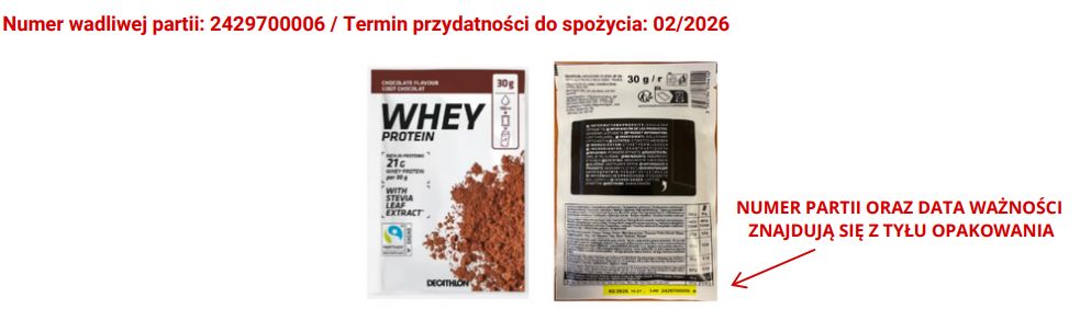 Ciało obce w odżywce białkowej