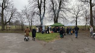 Tarnów: Mikołajki przy winnicy. Były degustacje wina i grzańca