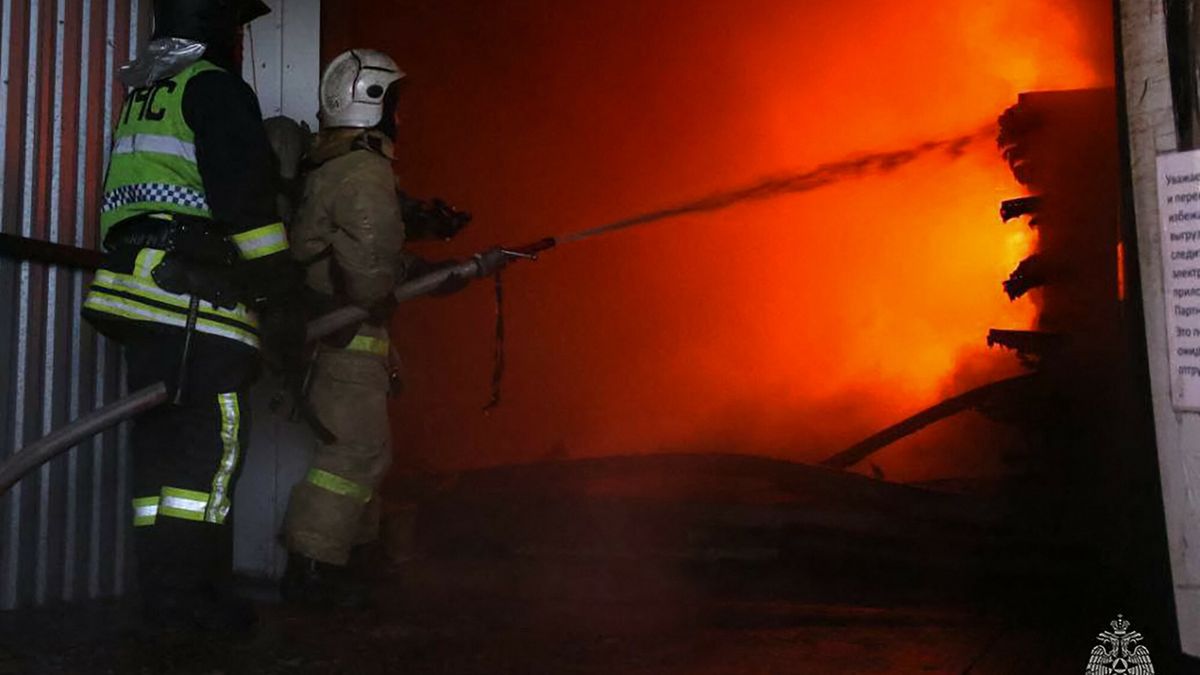 Płonie magazyn ropy w obwodzie briańskim po ukraińskim ataku