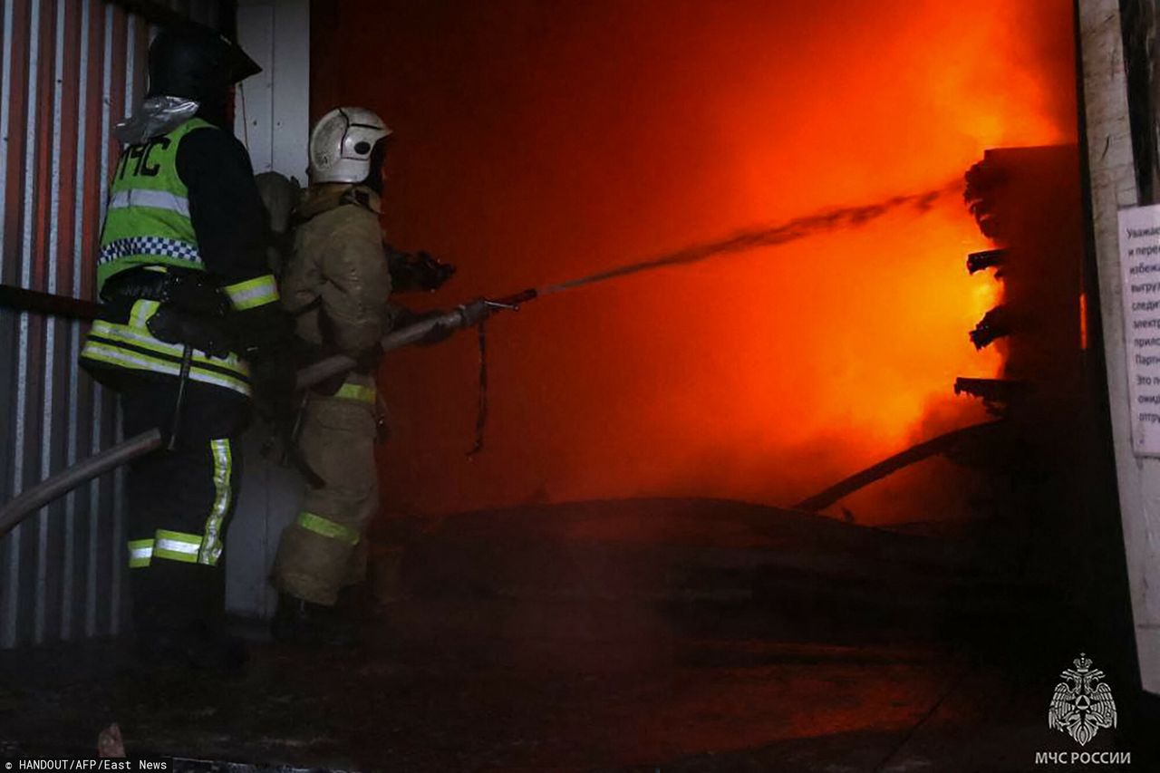 Ukraińcy zaatakowali. Płonie rosyjski magazyn