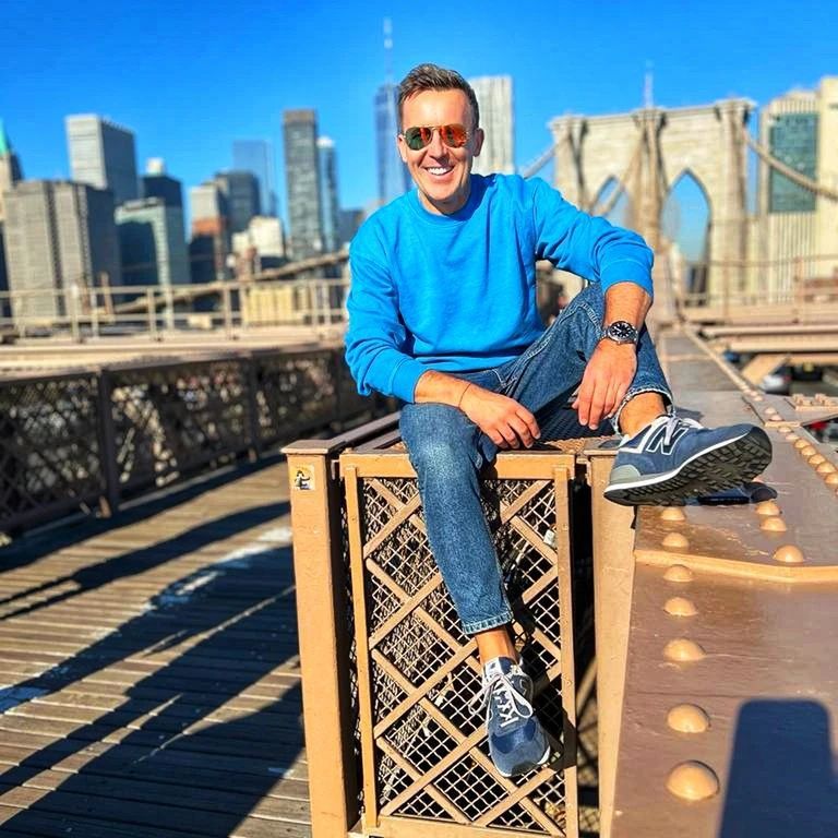 Maciej Kurzajewski w Nowym Jorku 