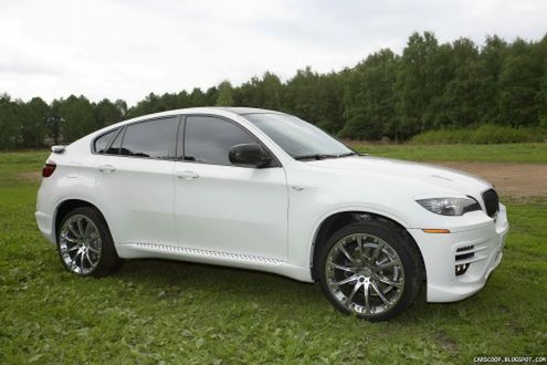 BMW X6 - jeszcze ładniejsze, jeszcze mocniejsze w wykonaniu przyjaciół ze wschodu