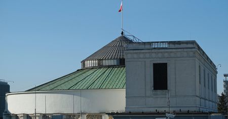 Podejrzane znalezisko przy ogrodzeniu Senatu. Policja na miejscu. "To zabawka"