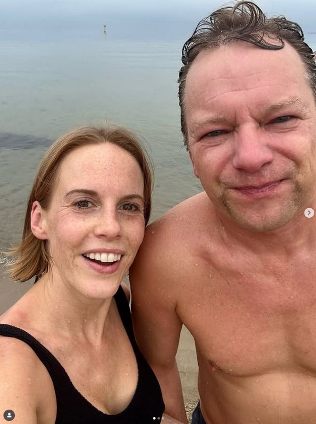 Maciej Stuhr i Katarzyna Błażejewska