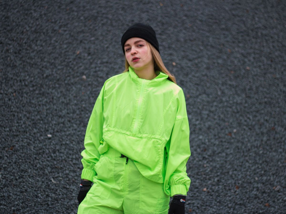 Kurtka anorak w szalonej wersji na stok 