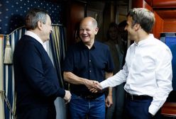 Alarm przeciwlotniczy w Kijowie. W mieście są Scholz, Macron i Draghi