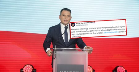 Mentzen ogłosił start w wyborach. "Jawnie łamie pan przepisy"