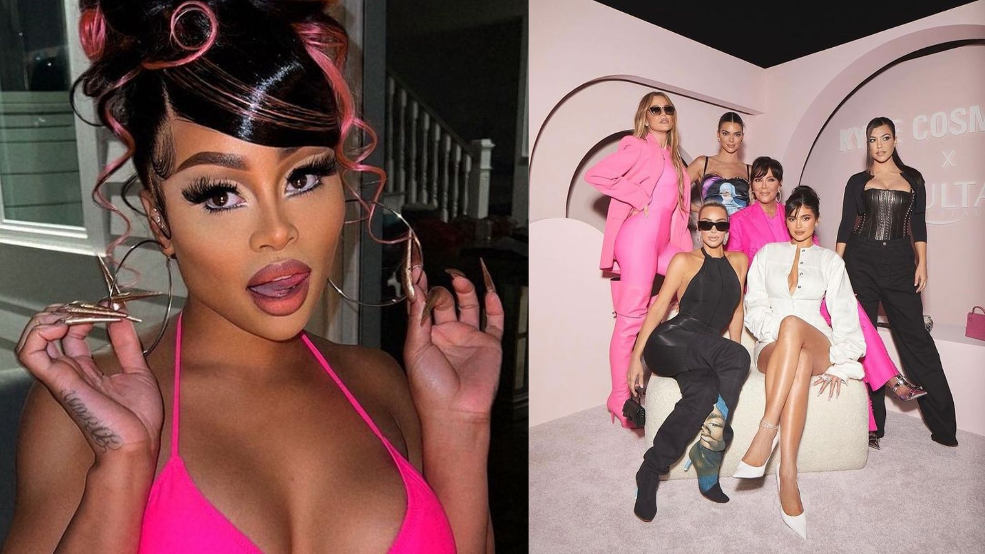 Black Chyna i Kardashianki 