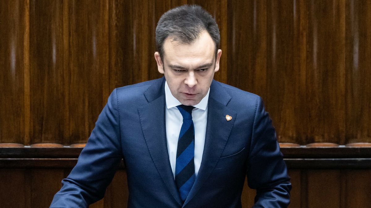 Minister Finansów Andrzej Domański