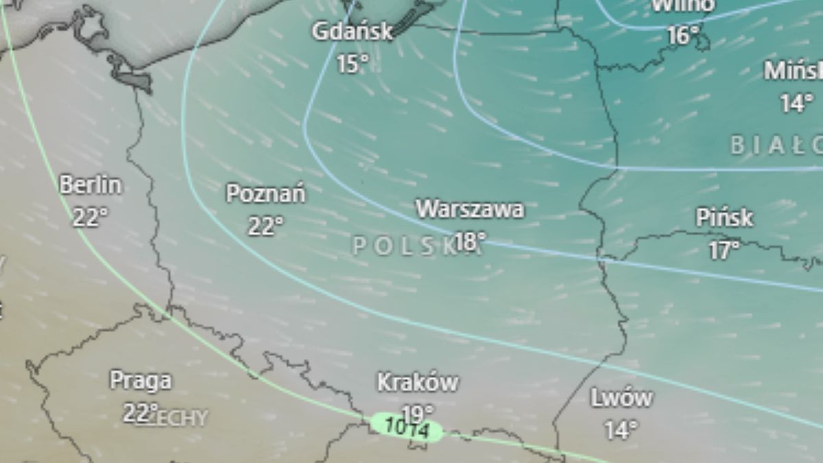 Prognoza IMGW na 14 i 15 maja