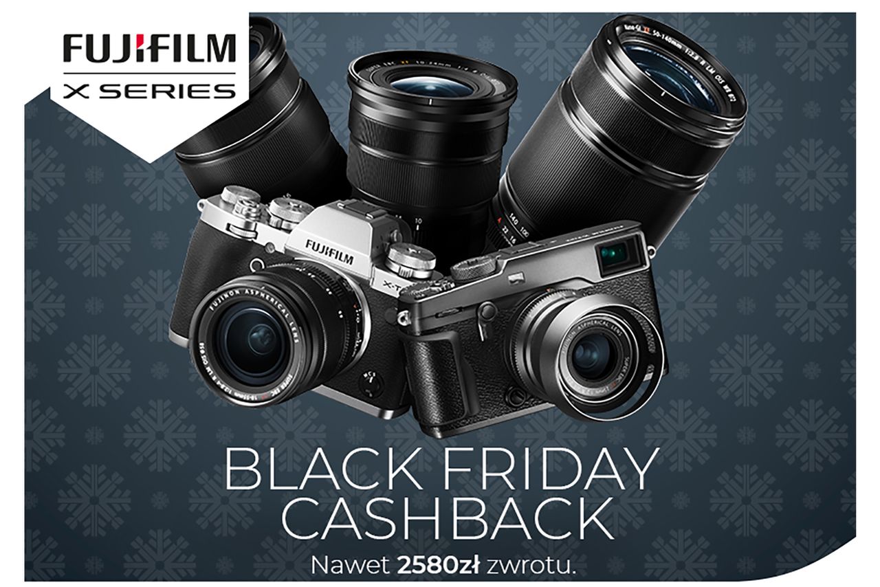 Black Friday z Fujifilm. Uzyskaj do 2580 zł zwrotu