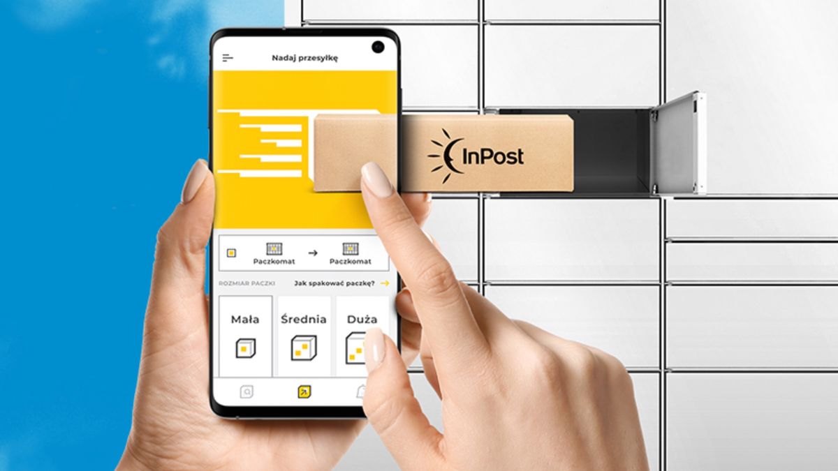 Rewolucja w Paczkomatach. Przesyłkę nadasz prosto z aplikacji 1