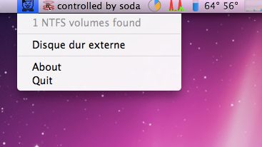 Łatwiejsze montowanie dysków NTFS pod Snow Leopardem 1
