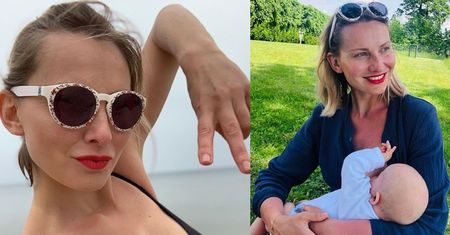 Roznegliżowana Joanna Moro chwali się szczupłą figurą po ciąży: "Nie stosuję ŻADNEJ DIETY" (FOTO)