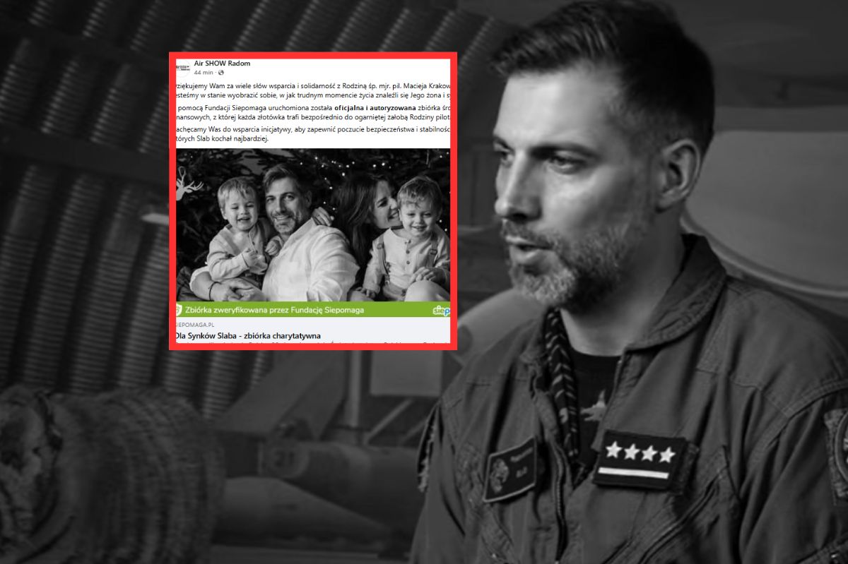 Ruszyła zbiórka dla synów majora Krakowiana. Wsparcie rośnie błyskawicznie