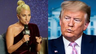 Lady Gaga ostro o Donaldzie Trumpie: "Wiadomo, że jest GŁUPCEM I RASISTĄ"