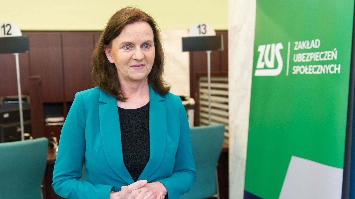Urzędnicy ZUS zapowiadają strajk przed wakacjami. "Wypłaty emerytur mogą być zagrożone" - ostrzegają związkowcy. N/z: Gertruda Uscinska 