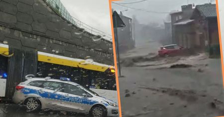 Potężne burze z ulewami w Polsce. Szokujące nagranie z Piekar Śląskich