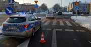 Potrącenie pieszego na ul. Piłsudskiego w Zamościu. 37-latek trafił do szpitala