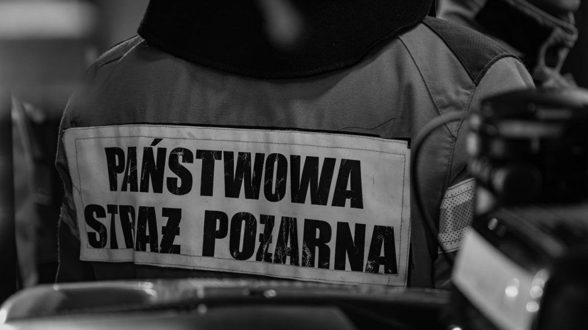 Nie żyje strażak z Sieradza. Miał 40 lat