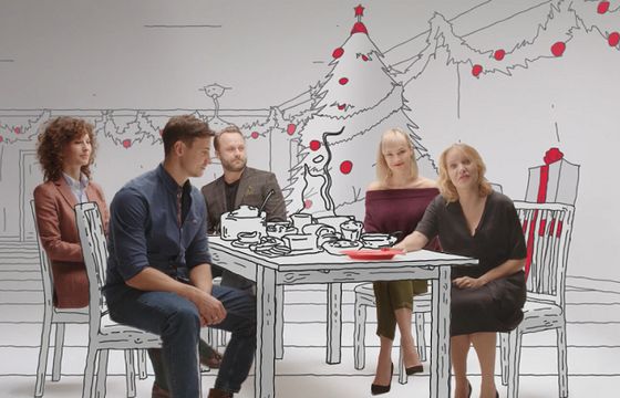 Aktorzy z „Miłość jest wszystkim” przy świątecznym stole w spocie Szlachetnej Paczki (wideo)