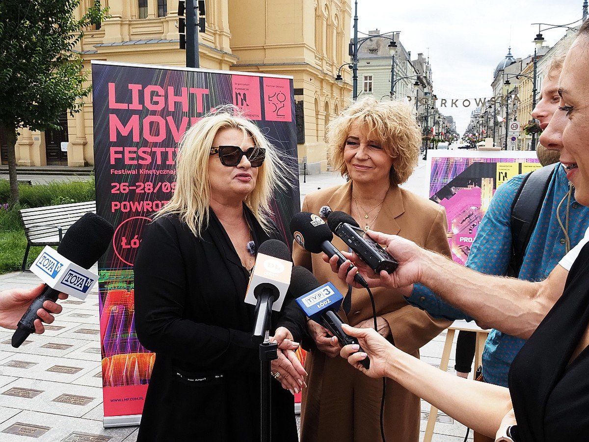 Na jubileuszowy LMF zapraszają Prezydent Łodzi Hanna Zdanowska oraz Beata Konieczniak, dyrektor artystyczna Light Move Festival.