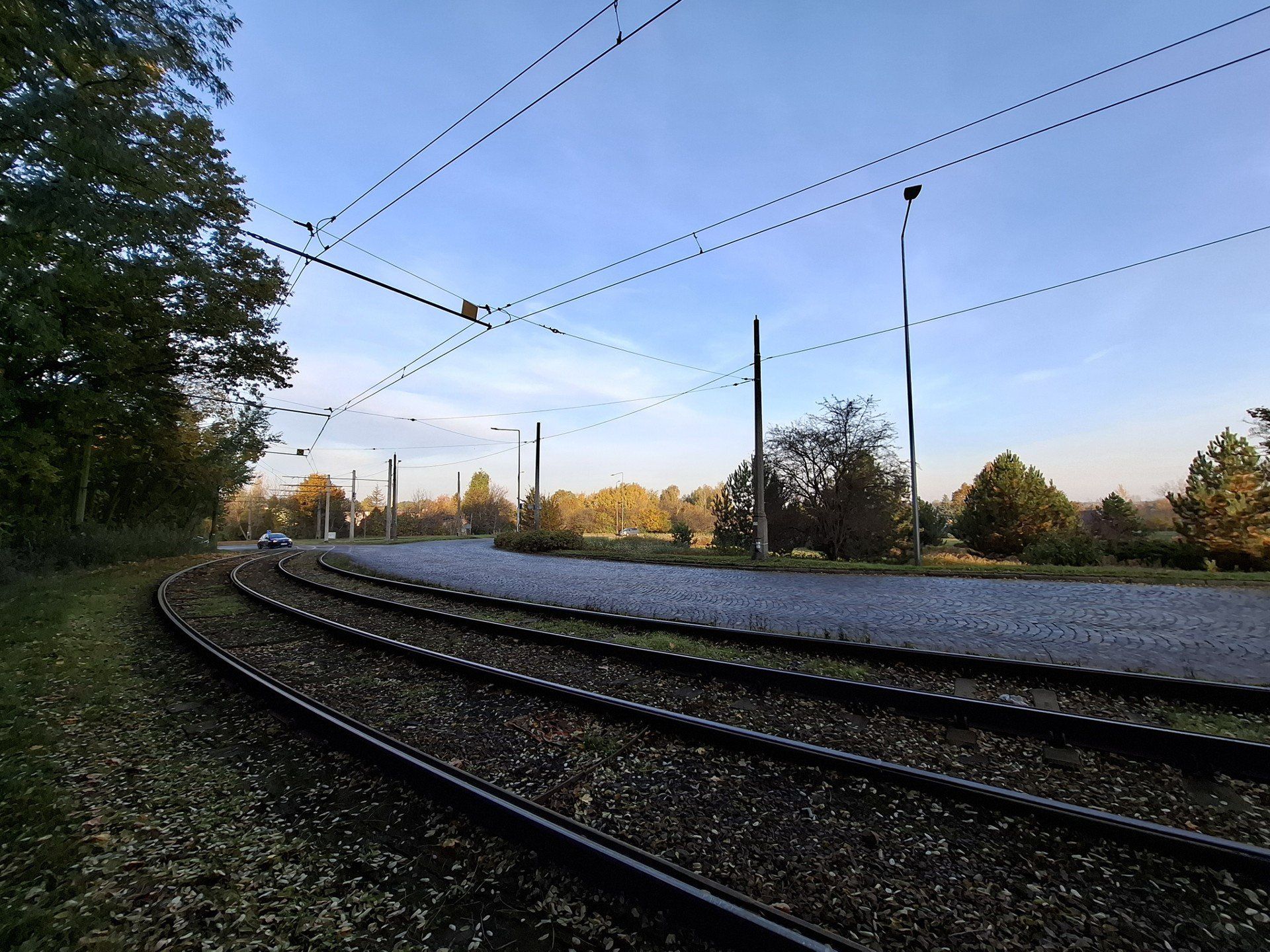 Tramwaj na Kucelin w Częstochowie - Aleja Pokoju