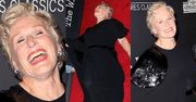 Glenn Close symuluje zgon na czerwonym dywanie