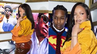 Stylowi Rihanna i A$AP Rocky błyszczą na imprezie w Miami. Ładnie razem wyglądają? (ZDJĘCIA)