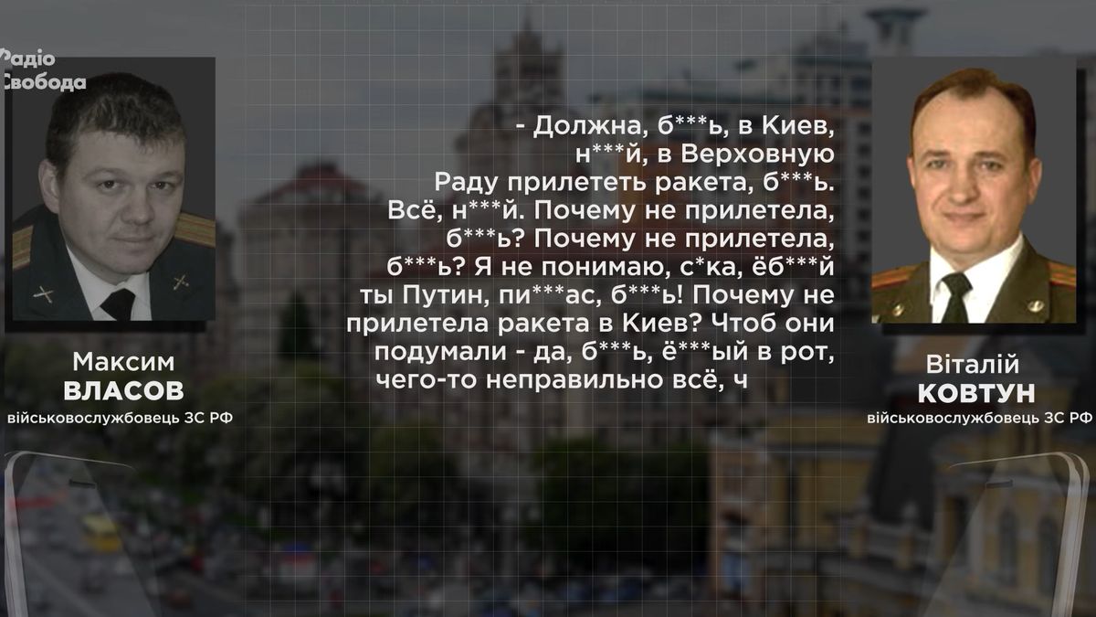 Rosyjscy dowódcy przeklinają mówiąc o Putinie i Szojgu 