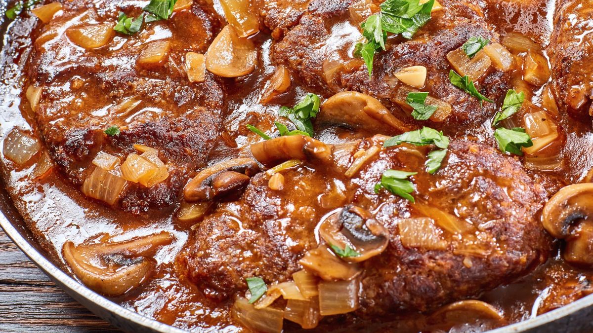 Schab w sosie myśliwskim