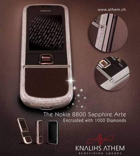 Nokia 8800 Sapphire Arte w wykonaniu Knalihs Athem 1