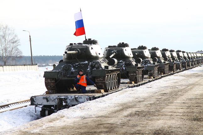 T-34 powracają do Rosji