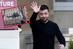 Zełenski odleciał śmigłowcem. Przywitanie u króla