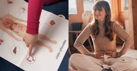 Anna Lewandowska odpytuje Klarę z anatomii: "JELITO CIENKIE CZY GRUBE?"