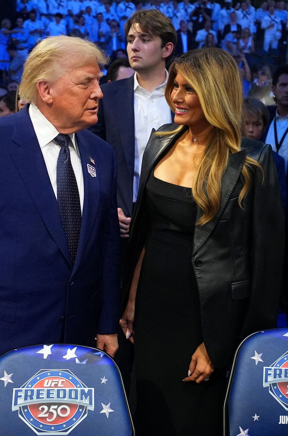 Donald Trump, Melania Trump i Barron Trump