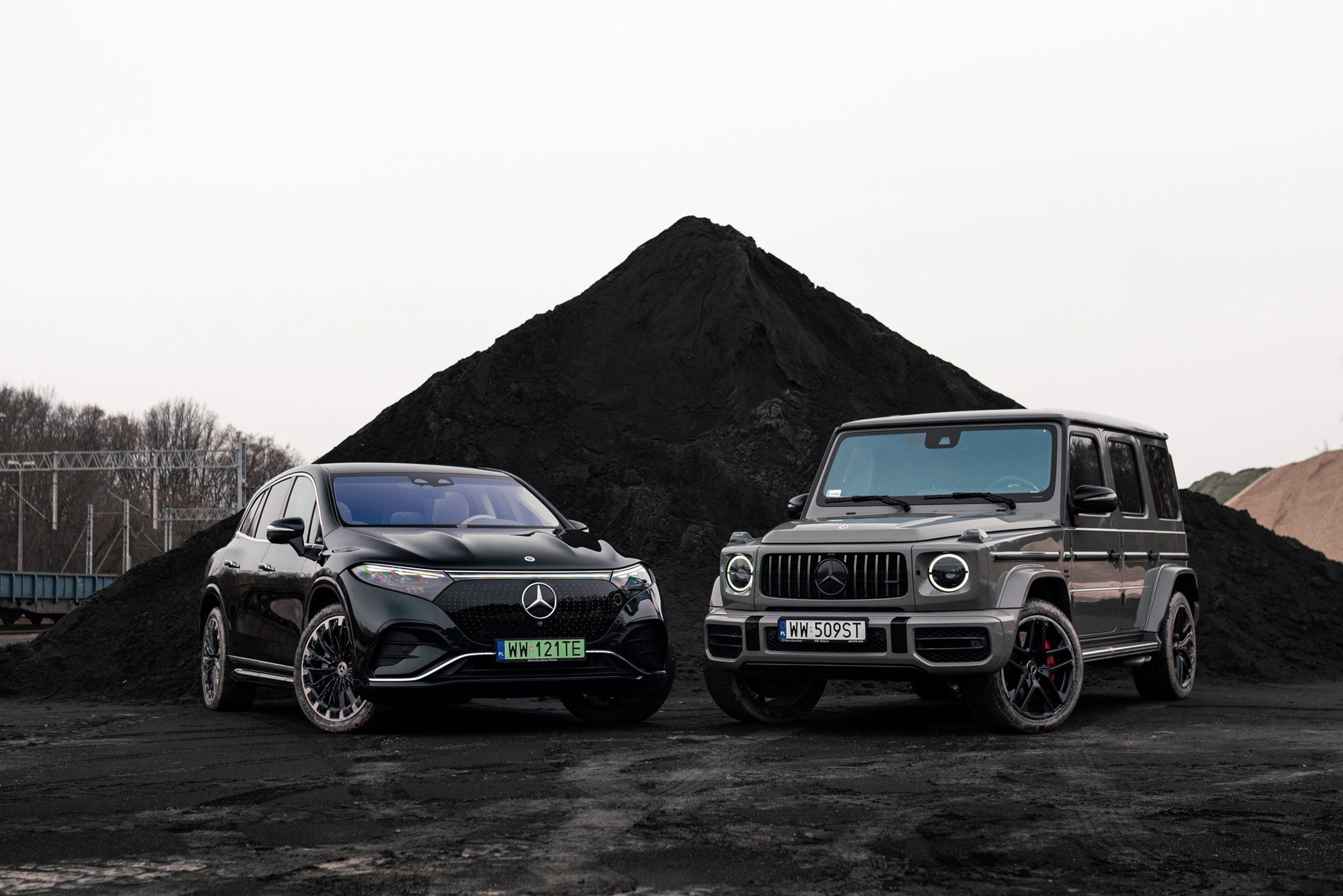 Mercedesy EQS SUV i G63 AMG