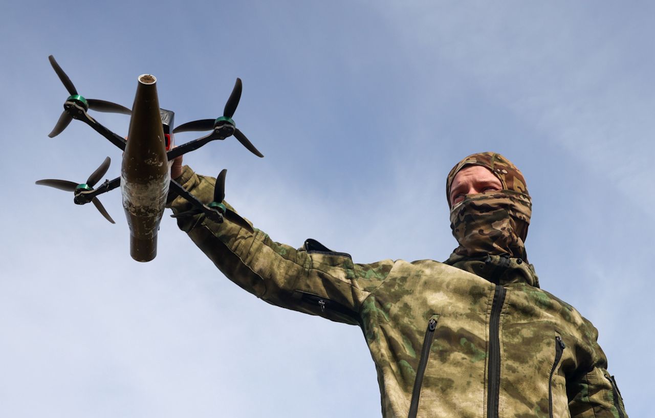 Russians are working on a small drone for radiation research - illustrative photo