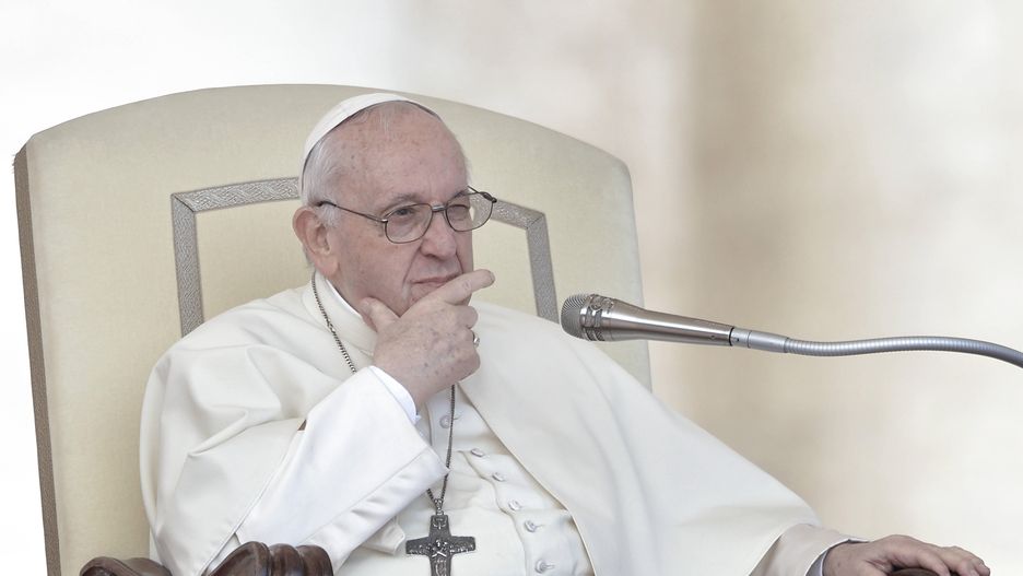 Pope Francis during a weekly general audiencePope Francis during a weekly general audience at Saint Peter's square on April 20, 2022 Dostawca: PAP/DPAStefano Spazianicardinal Jorge Mario Bergoglio, foto Papa Francesco, Papa Francesco, Pape François, papiez franciszek, papst Franziskus, Photo Pope Francis, REL, RELIGIOUS INSTITUTIONS, Spaziani, st peter square, udienza generale piazza san pietro, general audience in St. Peter square, Pope Francis