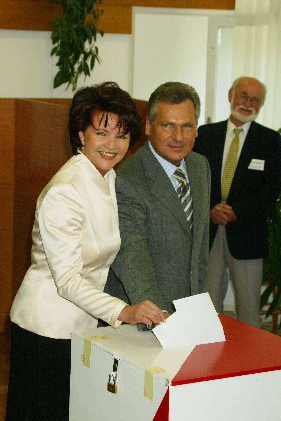 Aleksander Kwaśniewski i Jolanta Kwaśniewska świętują rocznicę ślubu