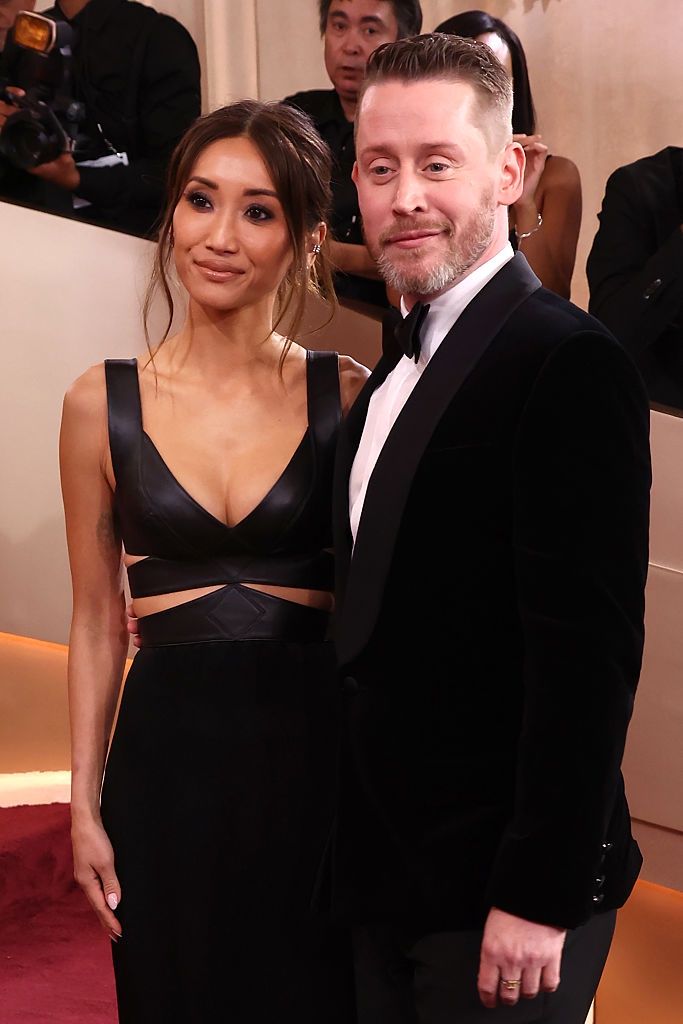 Macaulay Culkin i Brenda Song na Złotych Globach