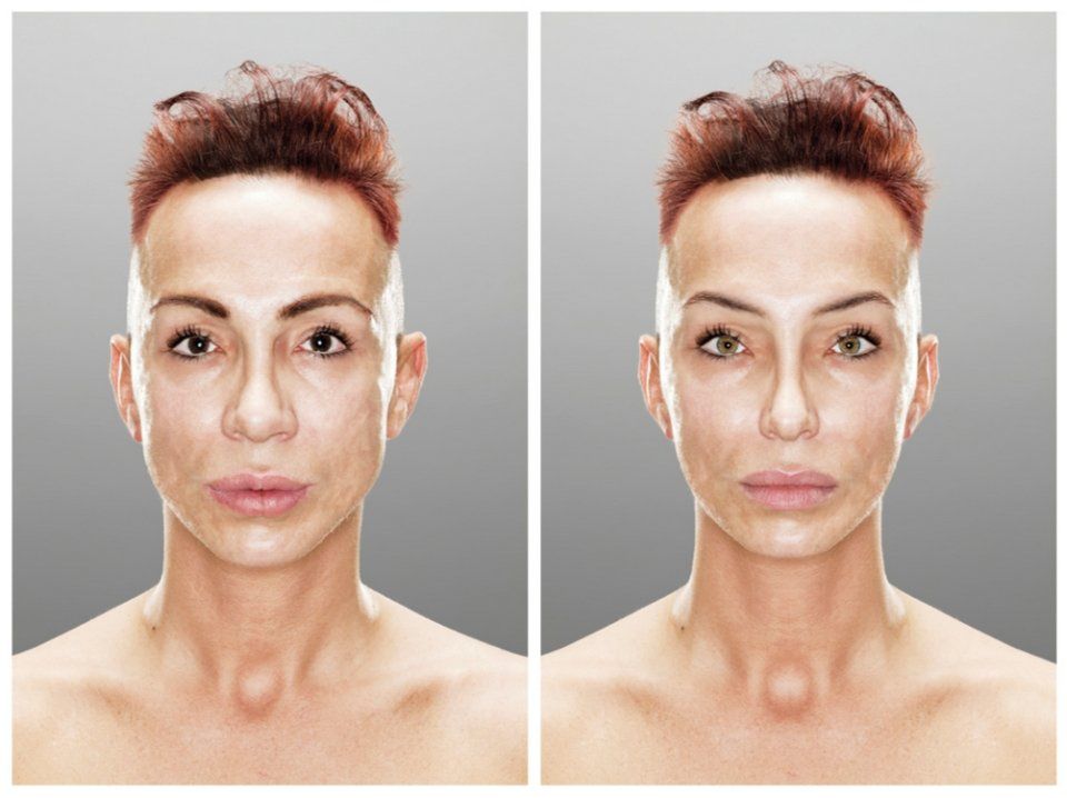 Fotograf zmierzył fale mózgu modeli, aby stworzyć portret idealny 10