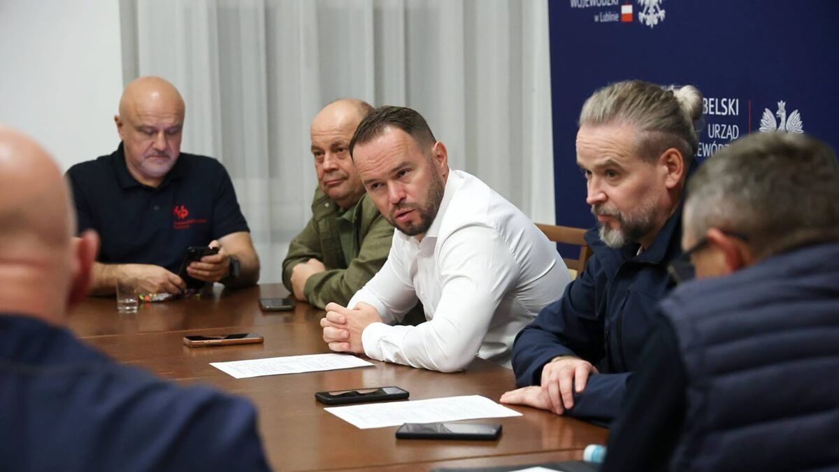 Wojewoda lubelski Krzysztof Komorski zwołał sztab kryzysowy