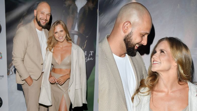 Kaczorowska i Pela podczas ostatniego wyjścia.